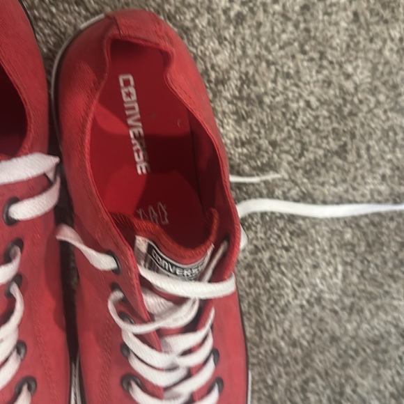 Converse Red Athletic Shoes - Picture 2 of 3
